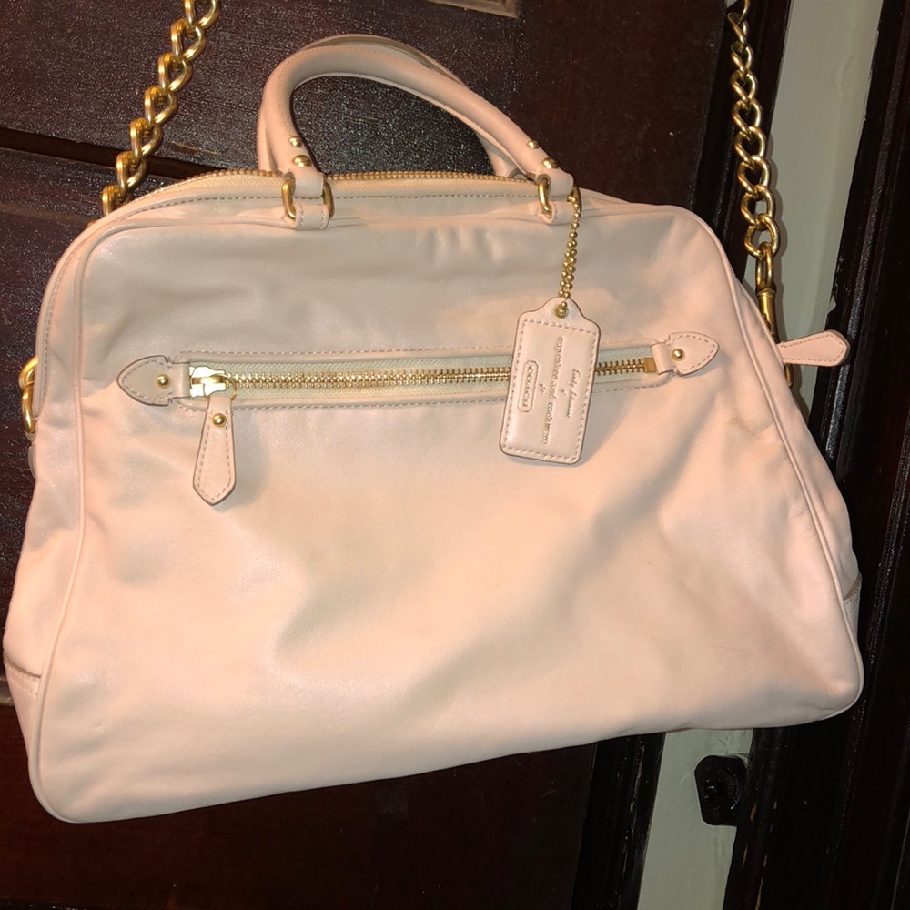 Cupcakes and Cashmere for Coach pink satchel
